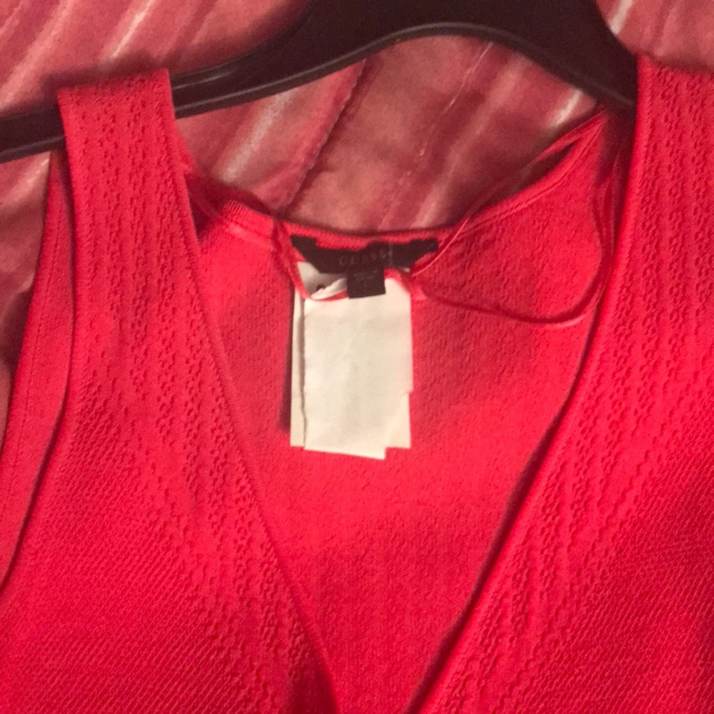 Coral Guess dress